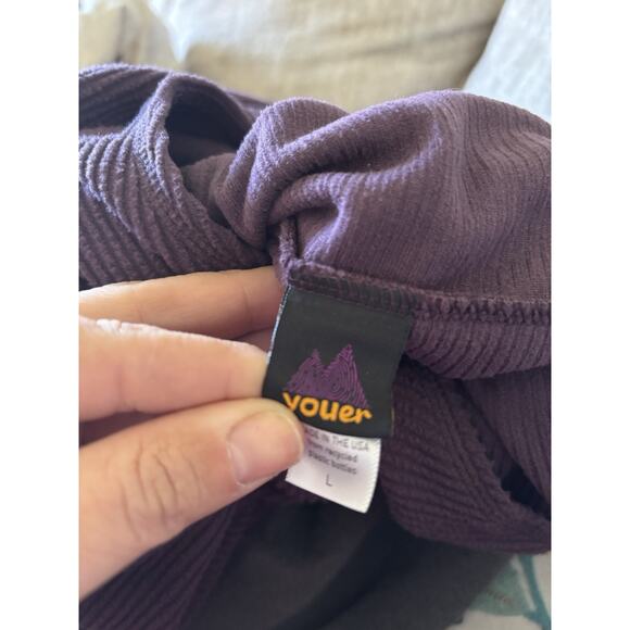 Women’s Youer Purple Pullover Top Size Large - Picture 4 of 4